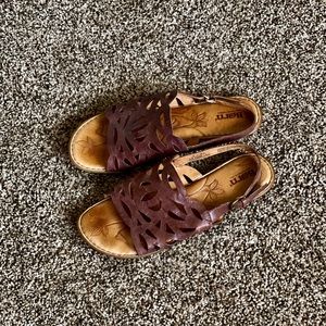 Born Woven Leather Sandals 9